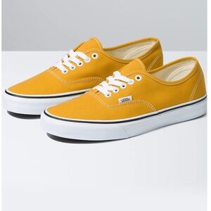 Vans Off the Wall Mustard Ochre/True White Skate Sneakers